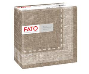 Tovagliolo linea AirLaid - carta - 40 x 40 cm - cachemire-caffe' - conf. 50 pezzi - Fato - 88403800 - 8000664840389 - DMwebShop