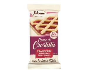 Cuor di crostata cranberry, amarena e ribes rosso 60 gr conf. 44 pezzi - 01-0411 - 100496PZ - DMwebShop