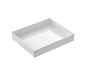 Vassoio Venezia - 32,5 x 26,5 x 6 cm - melamina - bianco - Leone - T8453 - 8024112017390 - DMwebShop