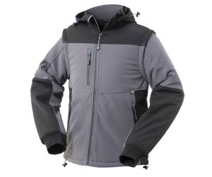Giubbotto softshell Siberia - taglia XL - grigio - Rossini - HH671-12-XL - 8050503081459 - DMwebShop