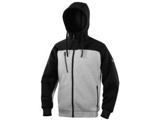 Felpa Borgo - con cappuccio - taglia XL - grigio-nero - Deltaplus - BORGOGRXG - 3295249290498 - DMwebShop