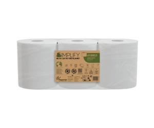 Asciugamani in rotolo Autocut Simplify 19,6 cm x 130 mt diametro 18,5 cm - 21056