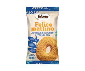 Biscotti ciambellina allo yogurt e farina di riso monoporzione da 38 gr - 20030