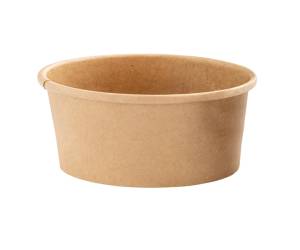 Bowl per zuppe monouso 180 ml cartoncino avana - 18050