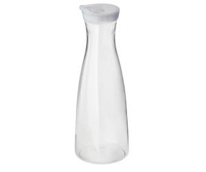 Caraffa con tappo 1L metacrilato trasparente - 17926