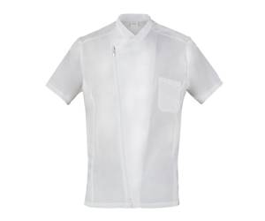 Casacca Maurizio da uomo manica corta taglia M bianco - 16675