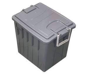 Cassa multiuso con coperchio e manici 38 x 28 x 30 cm 20 lt PP Mobil Plastic - 18047