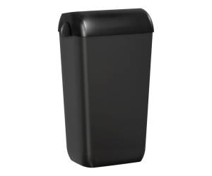 Cestino gettacarte Skin con coperchio 54,5 x 22,5 x 33,5 cm 23 lt nero Carbon - 20142