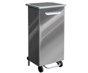 Contenitore a pedale Gastro 110 lt acciaio - 20134