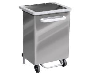 Contenitore a pedale Gastro 70 lt acciaio lucido - 20162