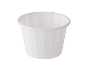 Coppetta porta salse monouso in carta 30 ml bianco - 18049