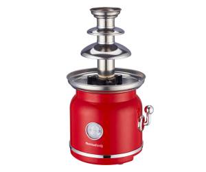 Fontana di cioccolato 3 livelli 90 W rosso - 19828