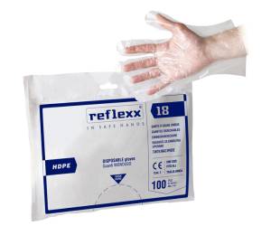 Guanti HDPE taglia unica trasparente - 19529