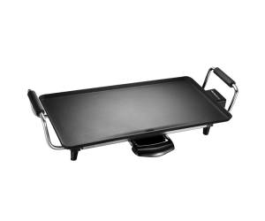 Piastra antiaderente Atena 43 x 23 cm 2000 W nero - 19725