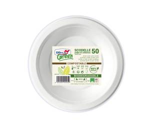 Scodella biodegradabile 450 ml Green - 18199