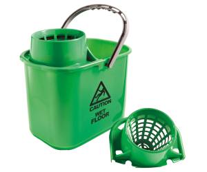 Secchio Polar con strizzatore 15 lt verde - 20281