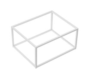 Stand buffet GN 1,2,32,5 x 26,5 x 16 cm metallo bianco - 17918