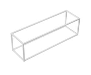 Stand buffet GN 2,4,53 x 16,5 x 16 cm metallo bianco - 17925