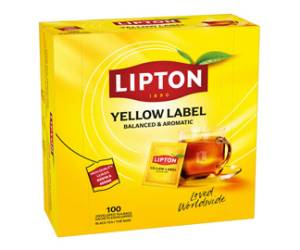 Te nero Yellow Label in filtro - 19978