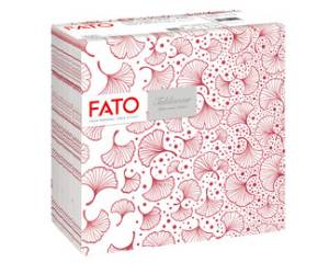 Tovagliolo linea AirLaid carta 40 x 40 cm biloba bordeaux - 18349