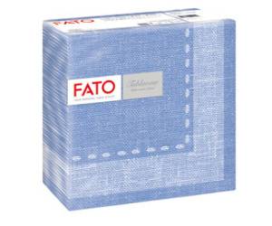 Tovagliolo linea AirLaid carta 40 x 40 cm cachemire blu - 18359