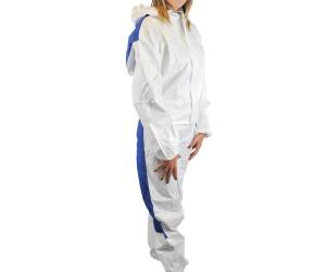 Tuta monouso Shield Dual taglia XL laminato bianco - 16388