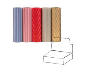 Carta regalo riciclata Graphic - 100 fogli - 70 x 100 cm - fantasie assortite - Rex Sadoch - EC400G01 - 8006715055863 - DMwebShop