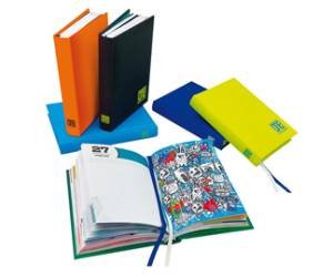 Diario maschile - 12 mesi - copertina soft touch - colori assortiti - conf. 6 pezzi - Blasetti - 8013 - 8007758380134 - DMwebShop