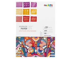 Album disegno pennarello A4,70 gr 50 fogli Plus - 22042