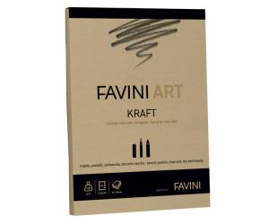 Blocco collato Kraft A4,120 gr 50 fogli Art - 21974