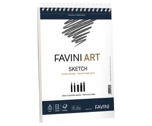Blocco spiralato Sketch 23 x 29,7 cm 90 gr 40 fogli Art - 22044