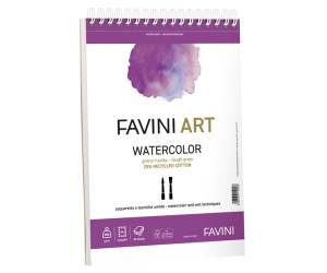 Blocco spiralato Watercolor 23 x 29,7 cm 300 gr 20 fogli Art - 21995