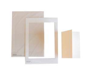 Cartoncino prefustellato 117 x 170 mm betulla - 21377