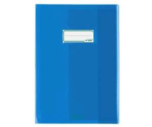 Coprimaxi Colibri con alette ecoPE 180 mic A4 liscio trasparente blu - 22183