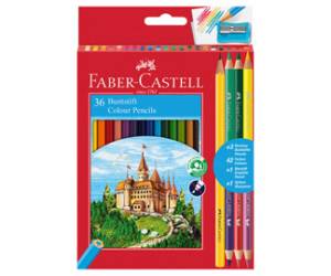 Matita colorata eco Il Castello 3 bicolor 1 grafite colori assortiti - 22886