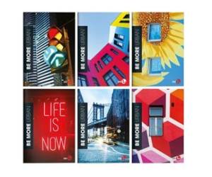 Maxiquaderno Be More Urban A4,36,2 fogli 100 gr 4 mm - 25310
