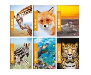 Maxiquaderno Be More Wild A4,36,2 fogli 100 gr rigo di 3a - 25248
