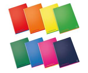 Maxiquaderno Colours A4,1 rigo con margine 42 fogli 80 gr - 22354