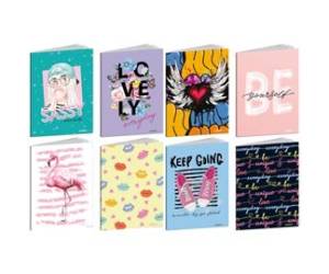 Maxiquaderno Kid Girl 2024 A4,1 rigo 21 fogli 80 gr - 22536