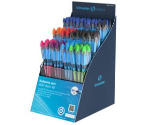 Penna sfera Slider Basic XB colori assortiti expo 80 pezzi - 25214