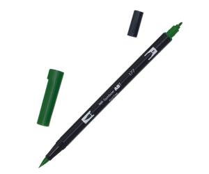 Pennarello Dual Brush 177 dark jade - 23508