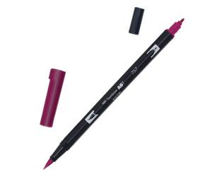 Pennarello Dual Brush 757 port red - 23384