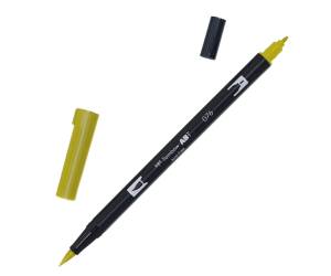 Pennarello Dual Brush N076 green ochre - 23357