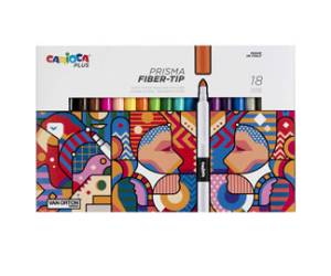 Pennarello Prisma punta 3,7 mm colori assortiti Plus - 23048