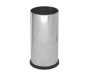 Portaombrelli Steel con vaschetta interna diametro 24 cm H 49 cm 22 lt - 24194