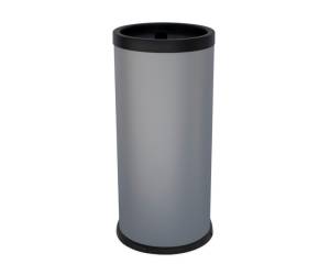 Posacenere autoestinguente coperto da terra diametro 31 cm H 72 cm grigio - 23954