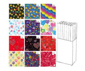 Rotolo carta regalo Fantasia 2 x 0,70 mt - 21460