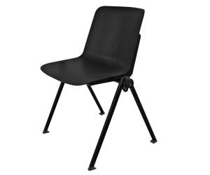 Seduta attesa Plus senza braccioli nero - 24395