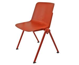 Seduta attesa Plus senza braccioli rosso - 24488