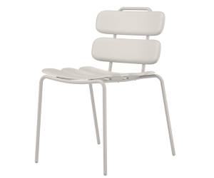 Seduta collettivita Lemon senza braccioli polipropilene avorio - 24389